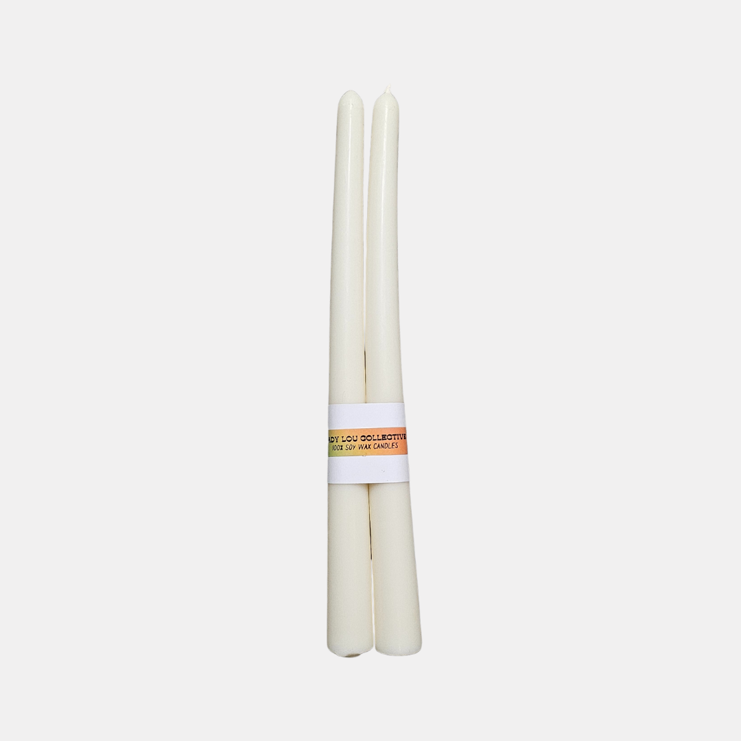 Ivory Taper Candles