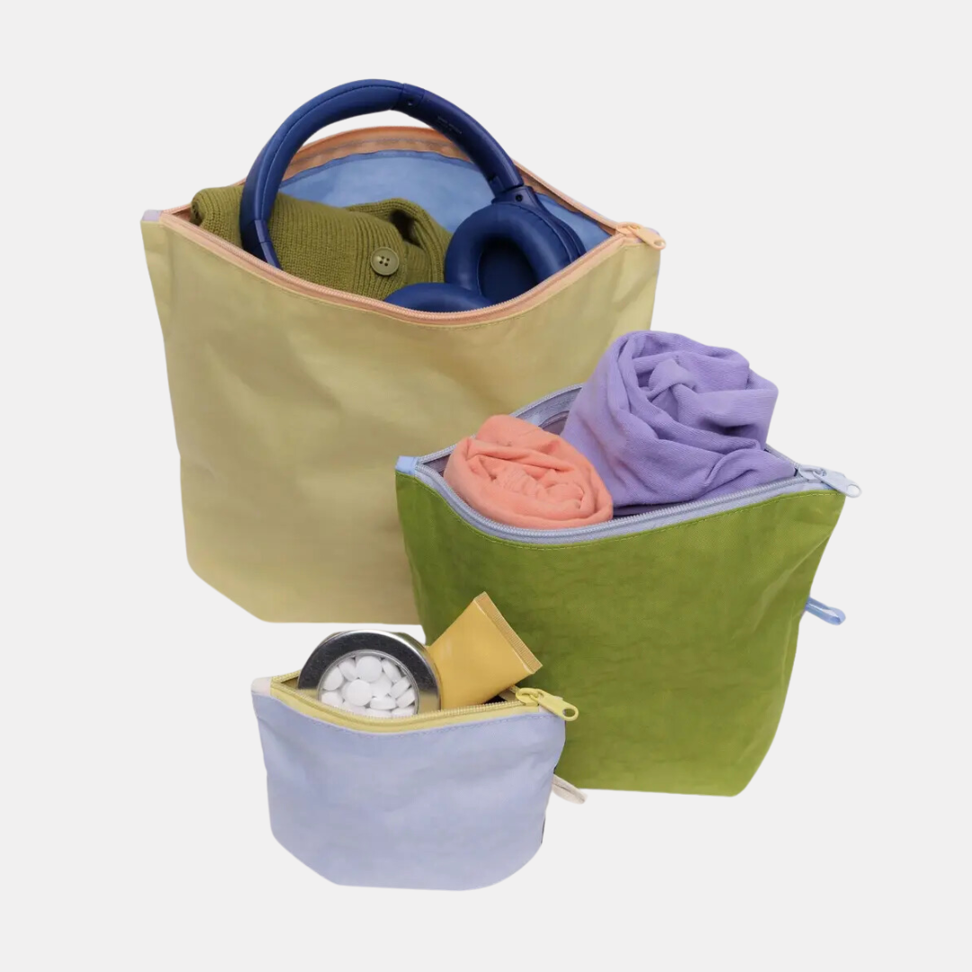 Pastel Colourblock Go Pouch Set