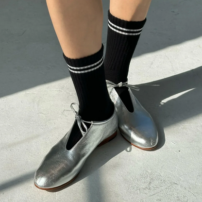 Noir Boyfriend Socks