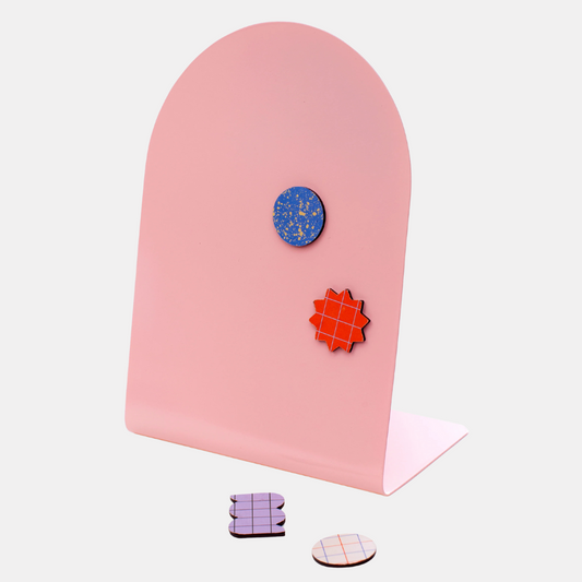 Pink Magnetic Memo Board