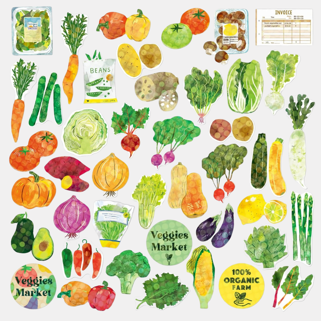 Vegetables Sticker Pack