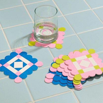 Quilt Coaster Set