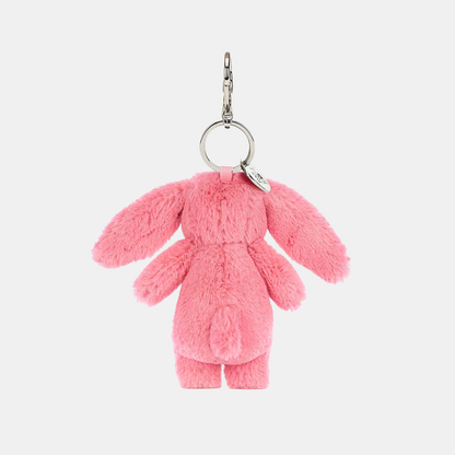 Bashful Pink Bunny Bag Charm