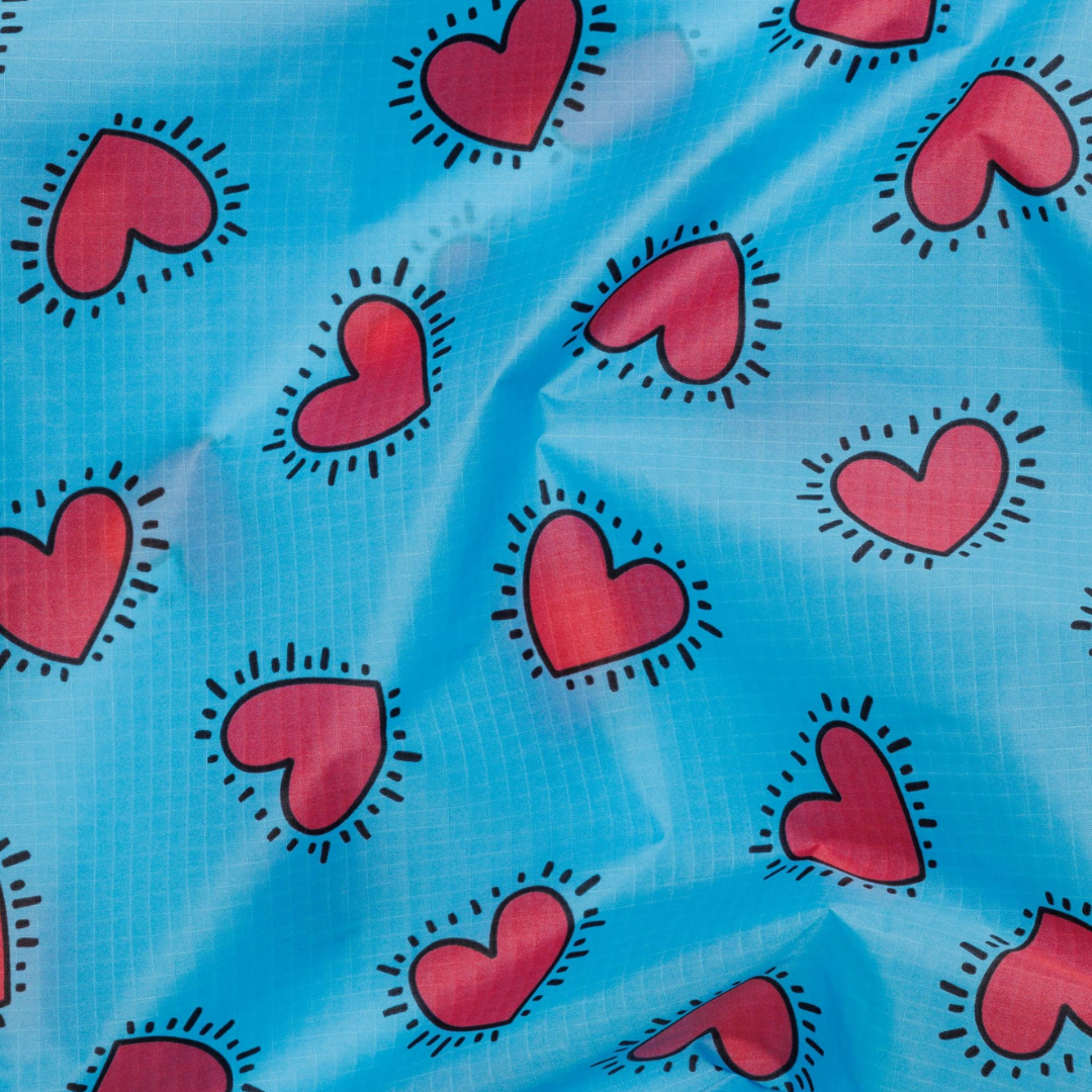 Keith Haring Hearts Standard Baggu