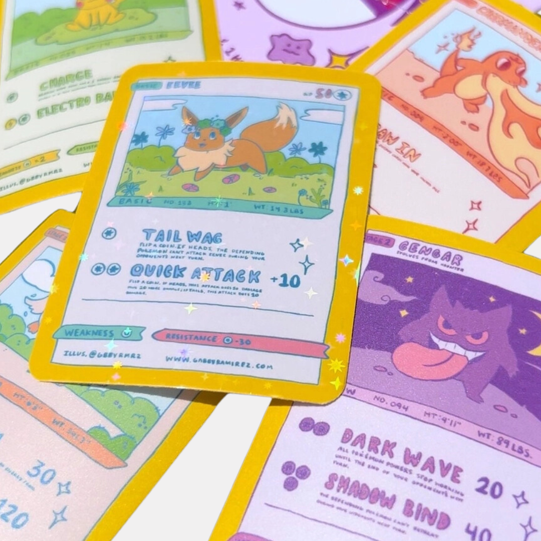 Pokemon Card Sticker Pack Volume 1