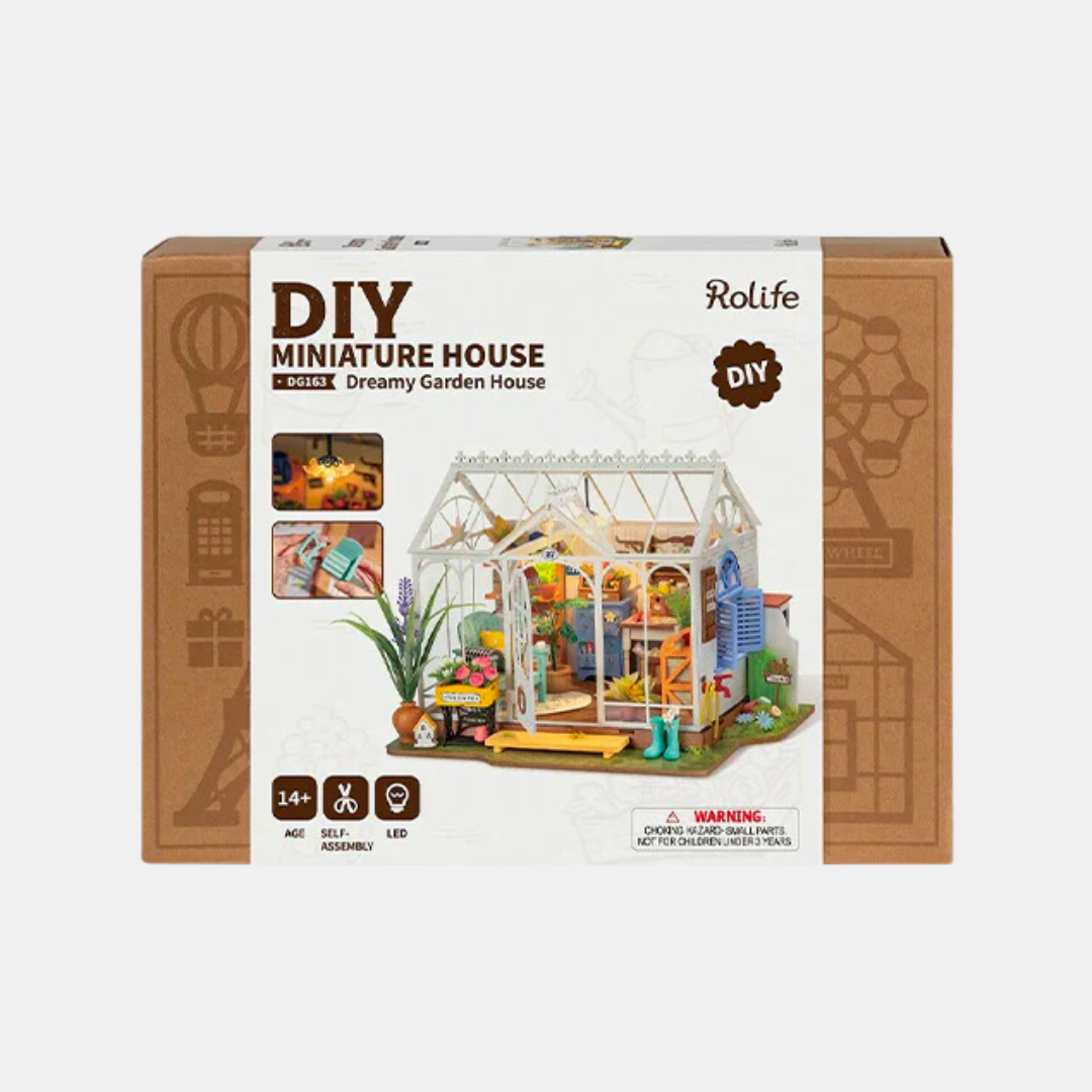 Dreamy Garden House DIY Miniature Kit