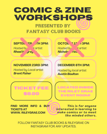 Comic & Zine Workshop - Hosted by Ben Fisher