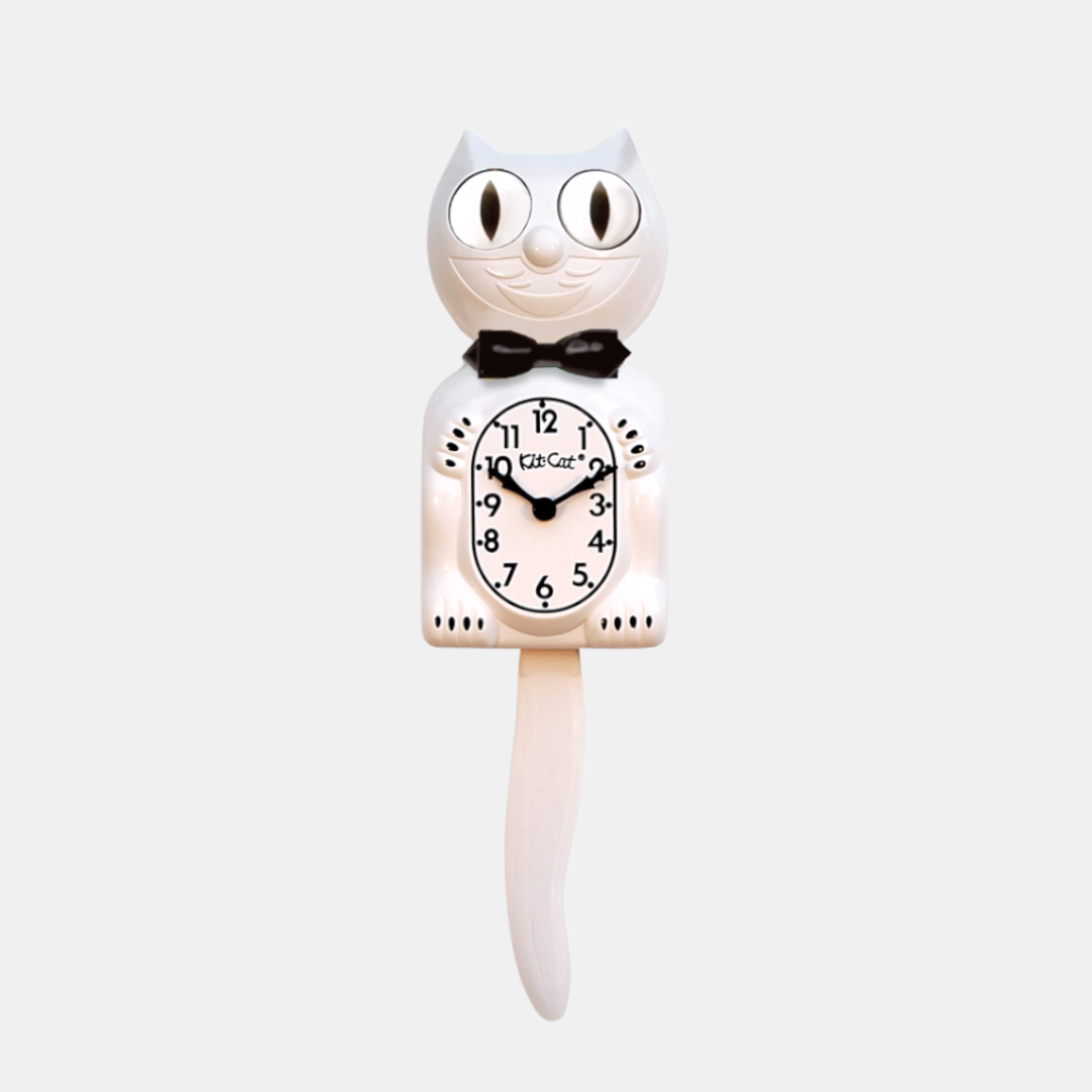 White Kit-Cat Klock