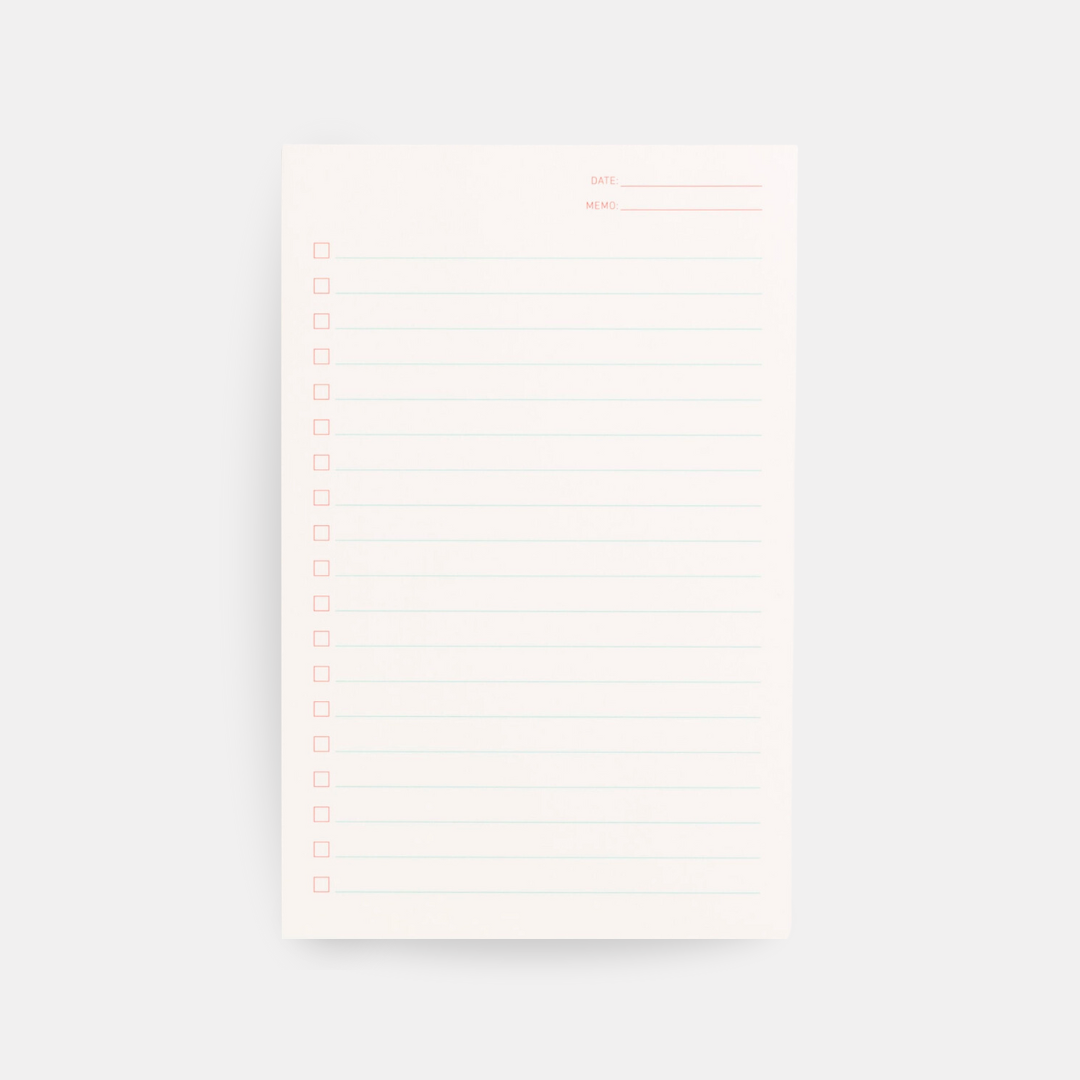 Checklist Notepad