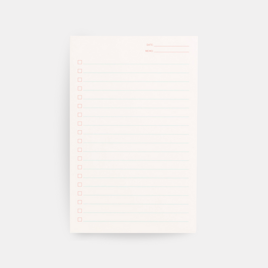 Checklist Notepad