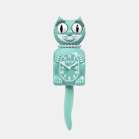 Ocean Waves Lady Kit-Cat Klock