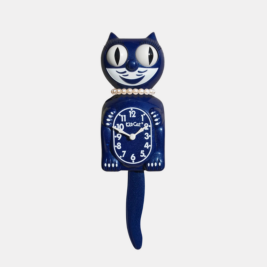 Galaxy Blue Lady Kit-Cat Klock