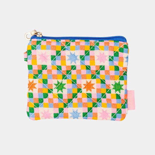 Checker Stars Pouch