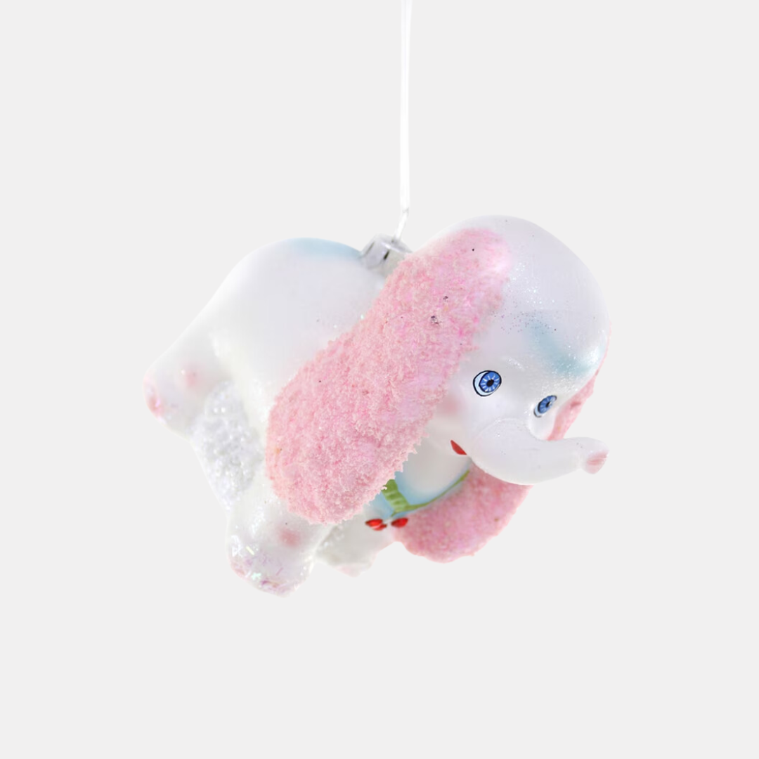 Vintage Toy Elephant Ornament