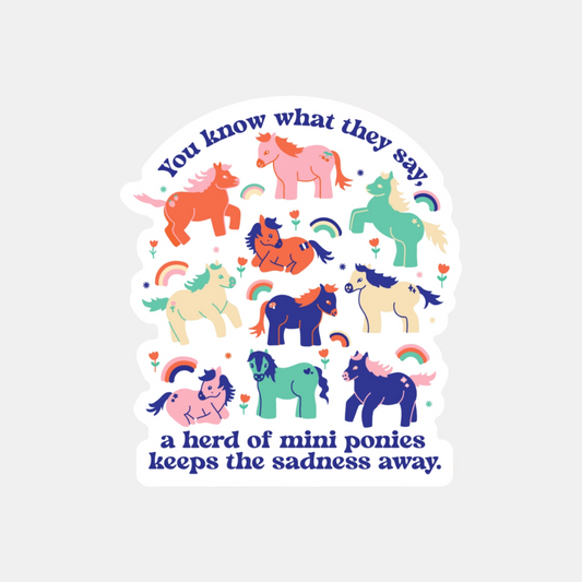 Mini Ponies Sticker