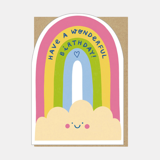 Wonderful Birthday Rainbow Card