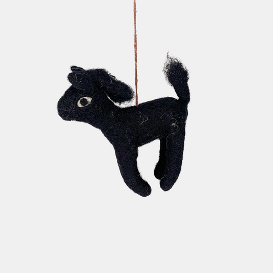 Folk Horse Felt Ornament