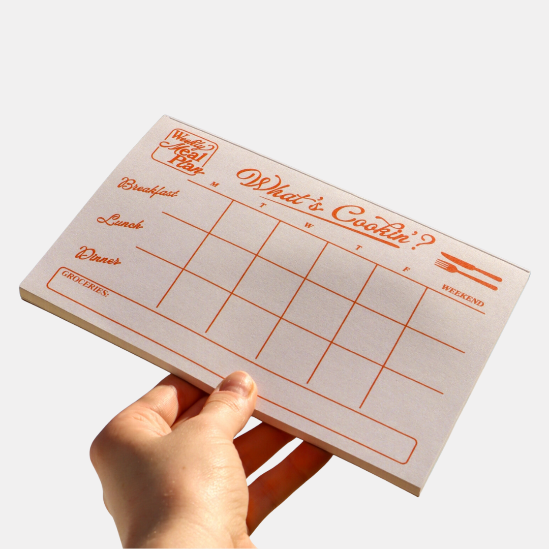 What's Cookin Meal Prep Notepad