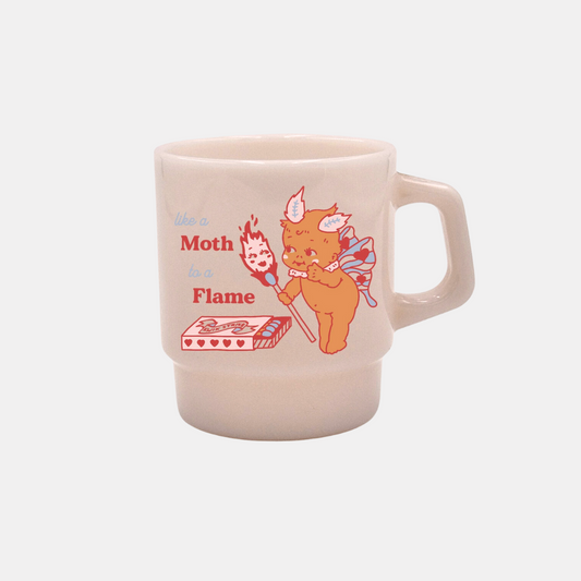 Moth To A Flame Mug