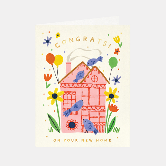 Congrats Birdhouse Card