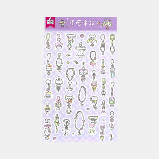 Charms Sticker Sheet