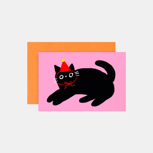 Party Cat Mini Notecard