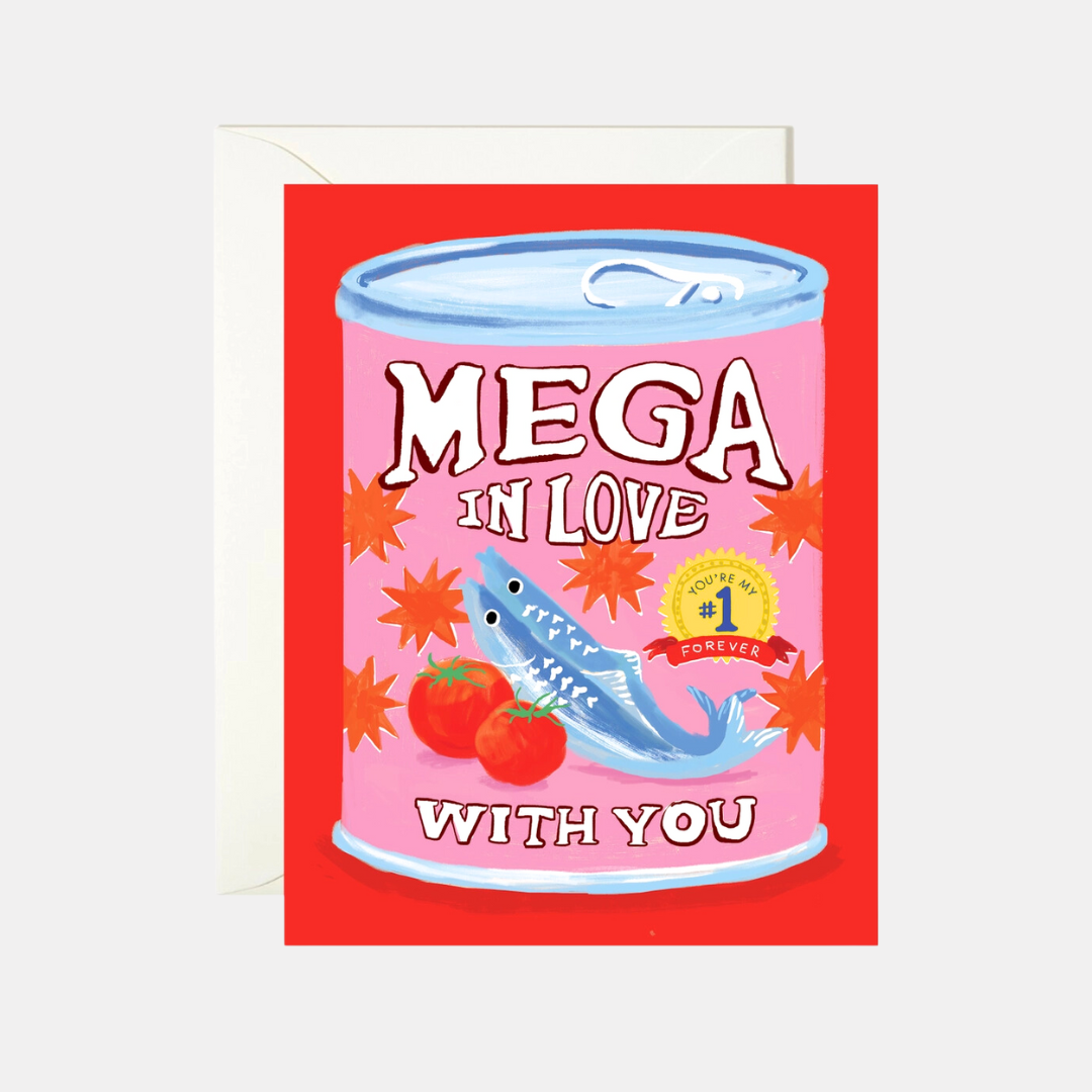 Mega In Love With You Can Card