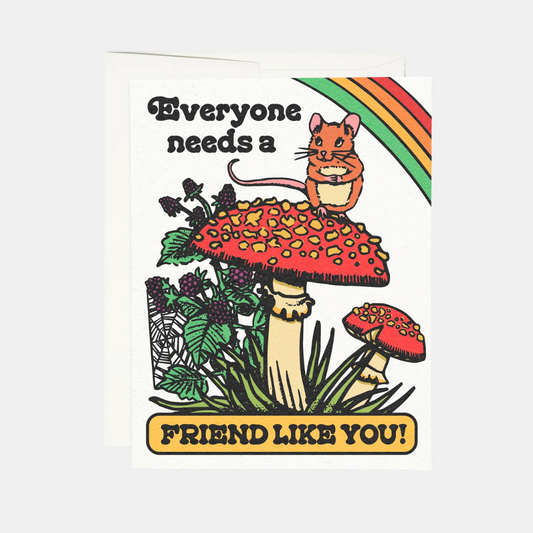 Friend Like You Mouse Card