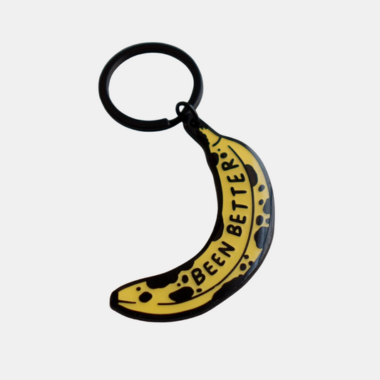 Been Better Banana Keychain