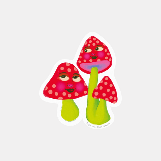 Mushrooms Sticker