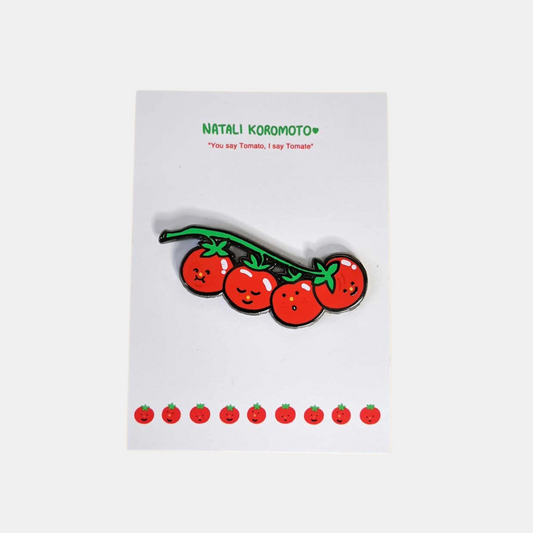 Tomato Enamel Pin