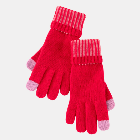 Red + Pink Gloves