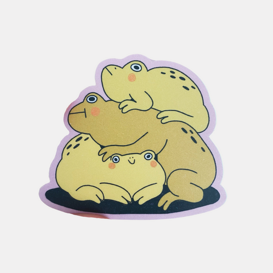 Toad Pile Sticker