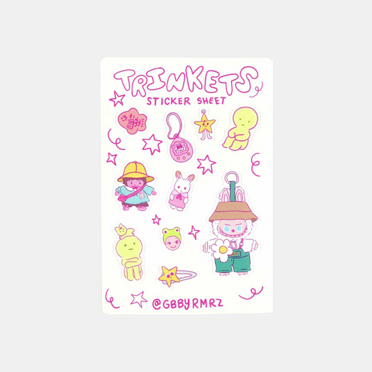 Trinkets Sticker Sheet