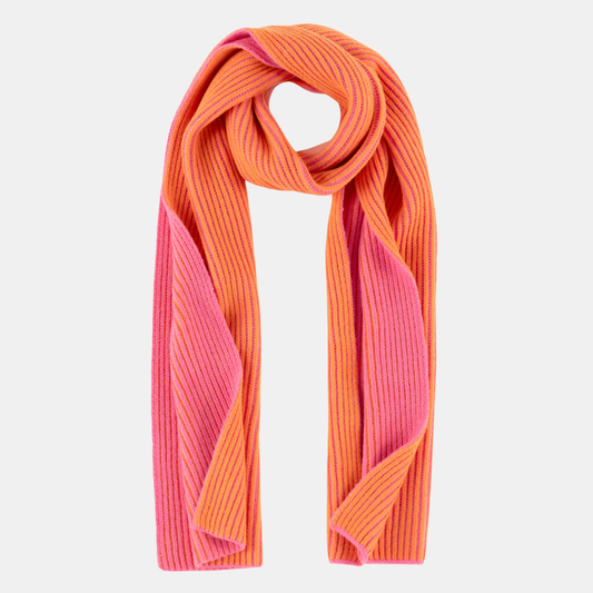 Orange + Pink Scarf