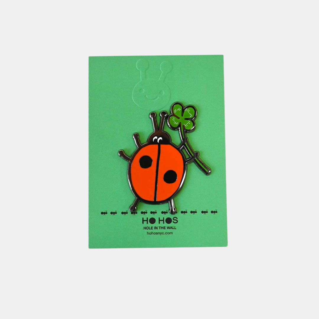 Lucky Bug Enamel Pin