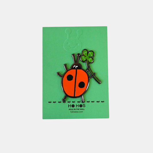 Lucky Bug Enamel Pin