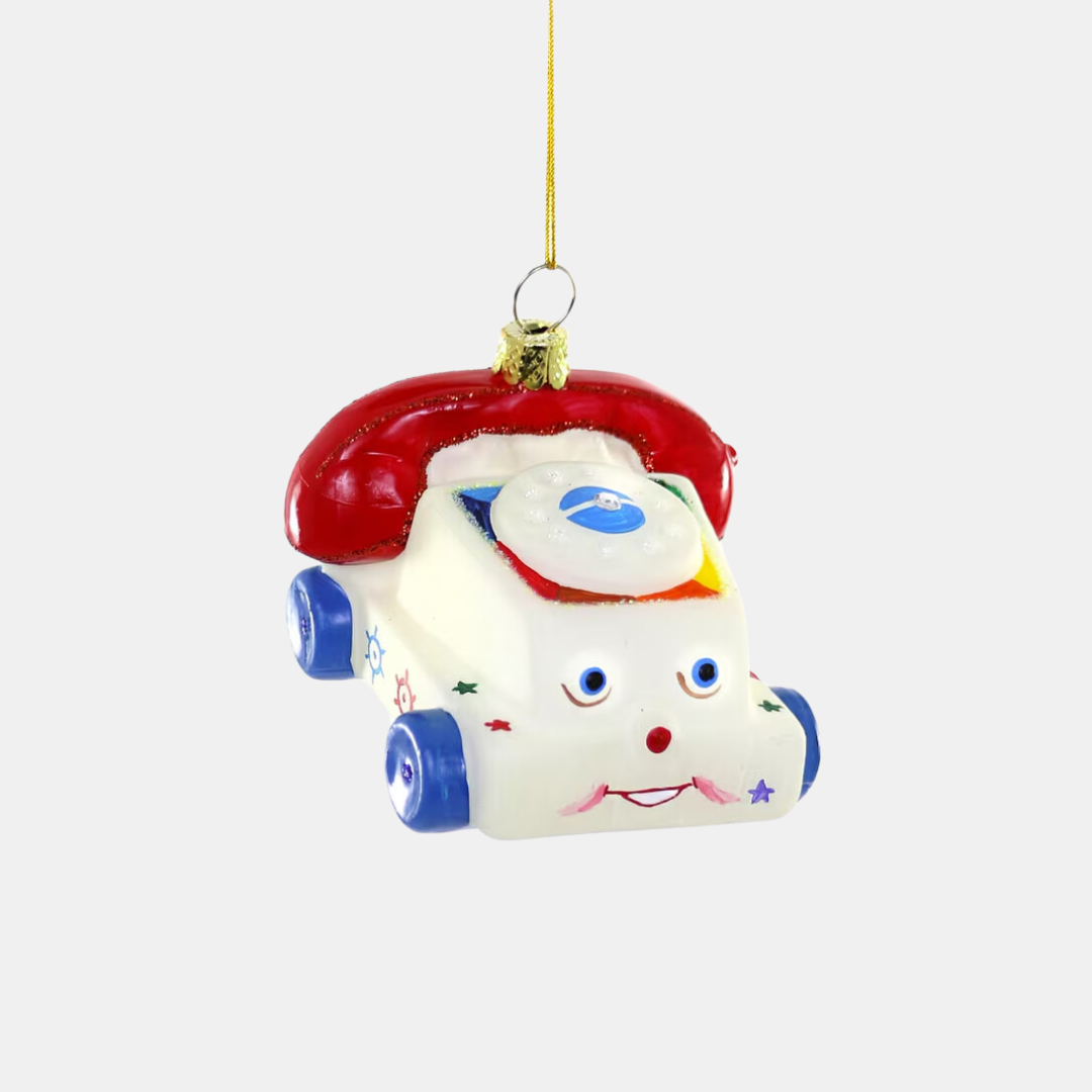 Vintage Toy Phone Ornament