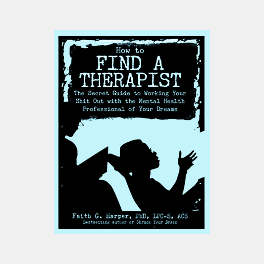 How To Find A Therapist Zine