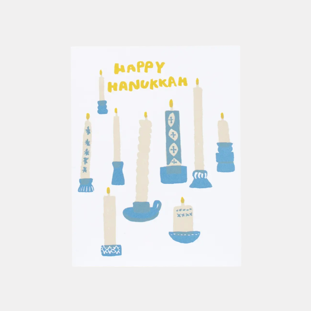 Hanukkah Candles Card