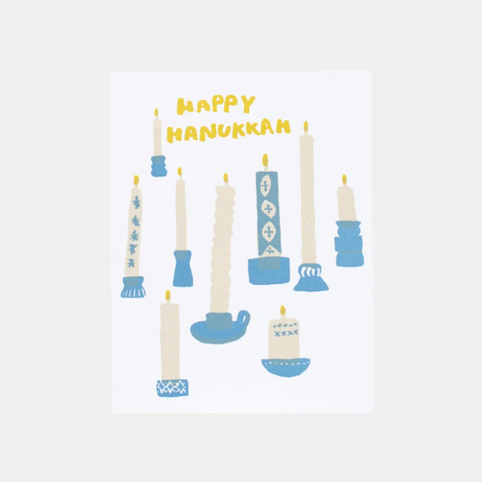 Hanukkah Candles Card