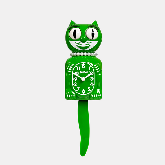 Green Lady Kit-Cat Klock