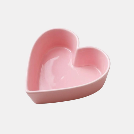 Pink Heart Dish