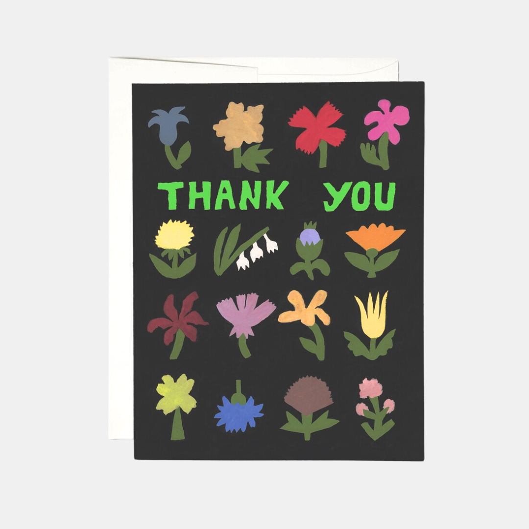 Thank You Little Flowers Card