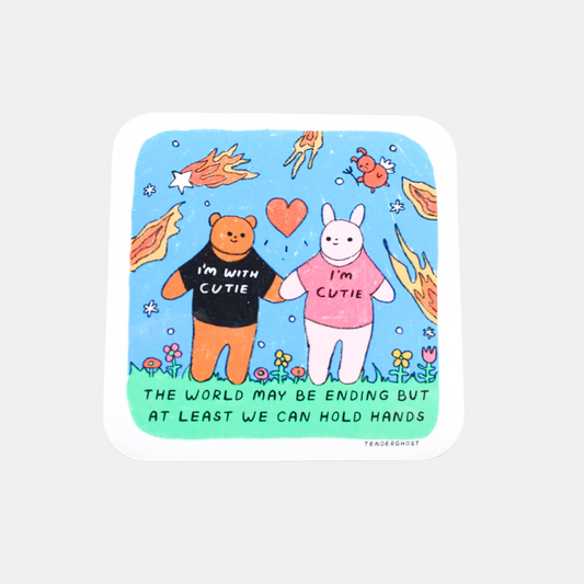 Hold Hands Sticker