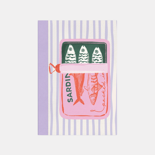 Sardine Stripe Notebook