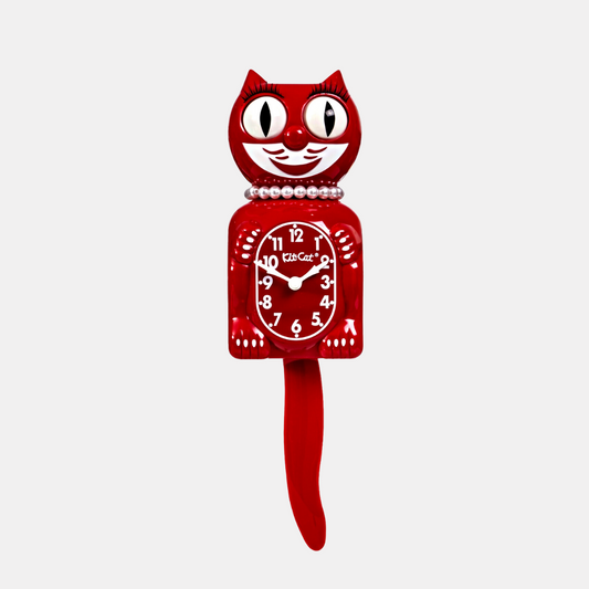 Space Cherry Lady Kit-Cat Klock