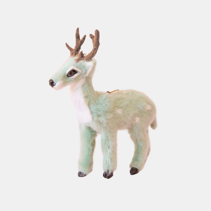 Mint Buck Reindeer Ornament