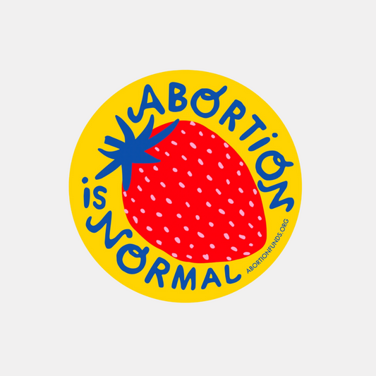 Abortion is Normal Sticker