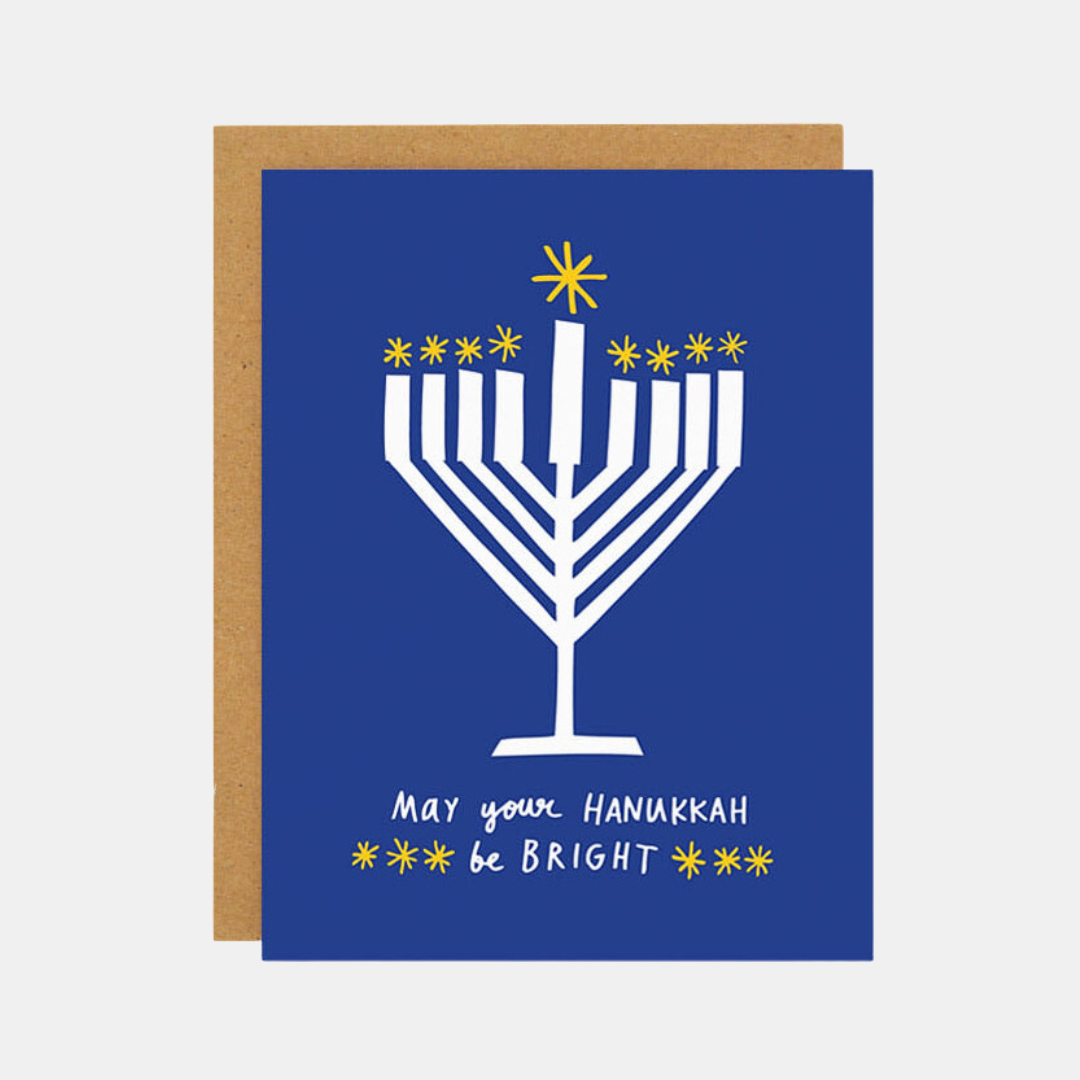 Be Bright Hanukkah Card